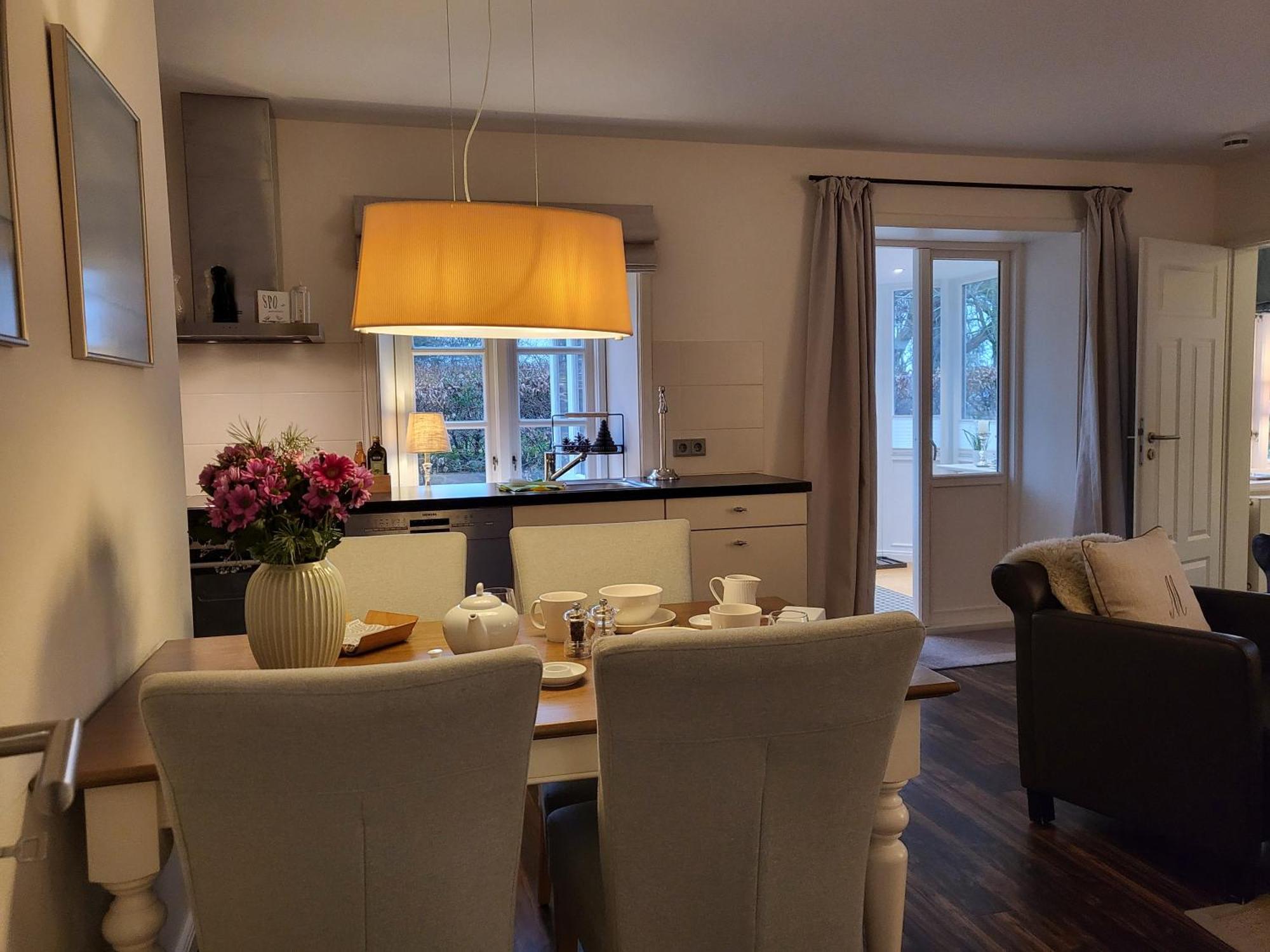 Ferienwohnung 1 Im Reetdachhaus Muehlenhof سانكت بيتر اوردنغ المظهر الخارجي الصورة